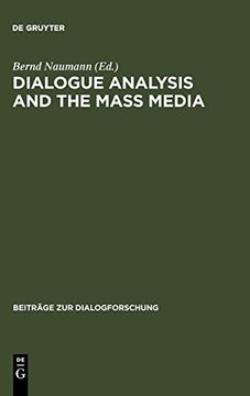 portada Dialogue Analysis and the Mass Media 