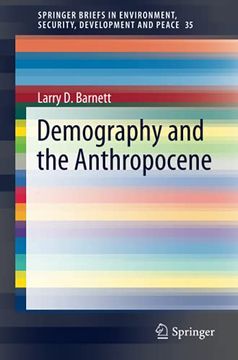 portada Demography and the Anthropocene: 35 (Springerbriefs in Environment, Security, Development and Peace) (en Inglés)