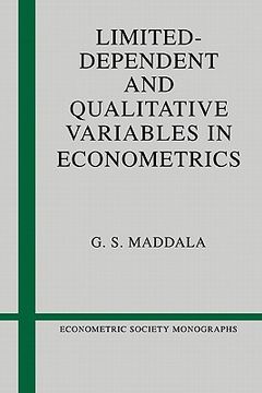 portada Limited-Dependent and Qualitative Variables in Econometrics (en Inglés)