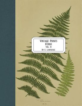 portada Vintage Prints: Ferns: Vol. 9 (in English)