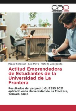 portada Actitud Emprendedora de Estudiantes de la Universidad de la Frontera (in Spanish)
