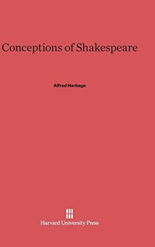 portada Conceptions of Shakespeare (en Inglés)