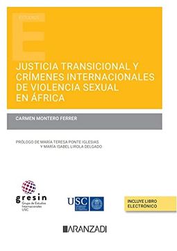 portada Justicia Transicional y Crímenes Internacionales de Violencia Sexual en África (Papel + E-Book) (in Spanish)