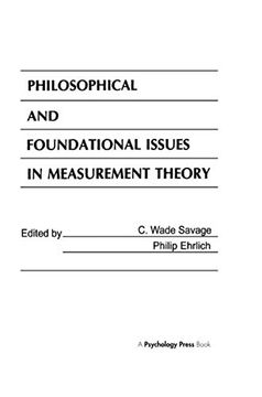 portada Philosophical and Foundational Issues in Measurement Theory (in English)