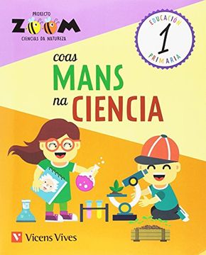 portada CC NATURALS 1PRIM MANS CIENCIA ZOOM GAL (in Galician)