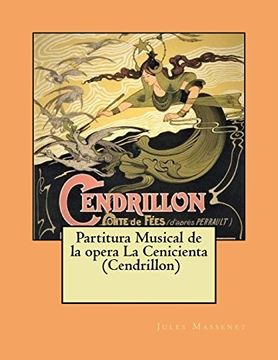 portada Partitura Musical de la Opera la Cenicienta (Cendrillon) (en Francés)