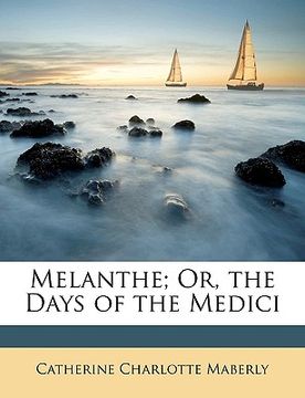 portada melanthe; or, the days of the medici (in English)