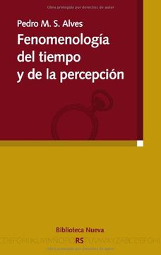 portada Fenomenologia del Tiempo y de la Percepcion (in Spanish)