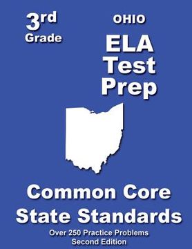 portada Ohio 3rd Grade ELA Test Prep: Common Core Learning Standards (en Inglés)