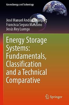 portada Energy Storage Systems: Fundamentals, Classification and a Technical Comparative (in English)