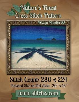 portada Nature's Finest Cross Stitch Pattern: Design Number 35 (en Inglés)