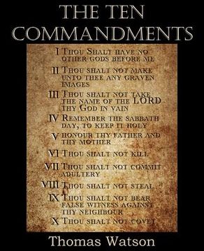 portada the ten commandments (en Inglés)