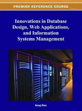 portada innovations in database design, web applications, and information systems management