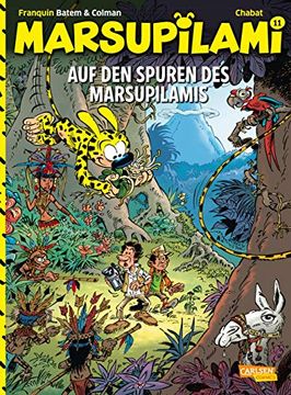 portada Auf den Spuren des Marsupilamis (in German)