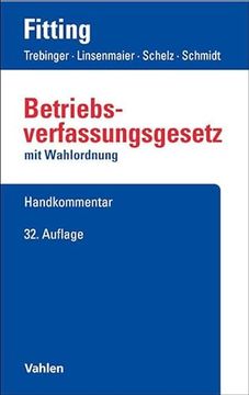 portada Betriebsverfassungsgesetz (en Alemán)