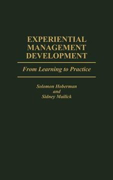 portada experiential management development: from learning to practice (en Inglés)