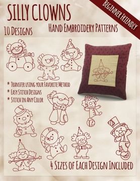 portada Silly Clowns Hand Embroidery Patterns