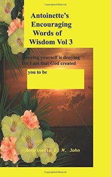 portada Antoinette's Encouraging Words of Wisdom (Volume 3) (en Inglés)