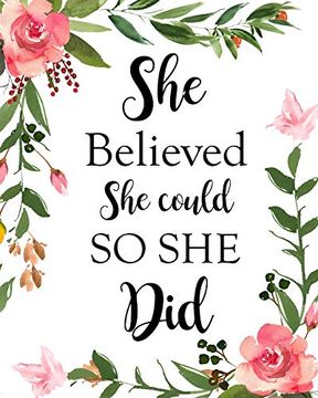 portada She Believed she Could so she did (en Inglés)