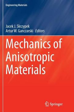 portada Mechanics of Anisotropic Materials (en Inglés)