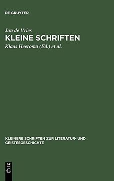portada Kleine Schriften 