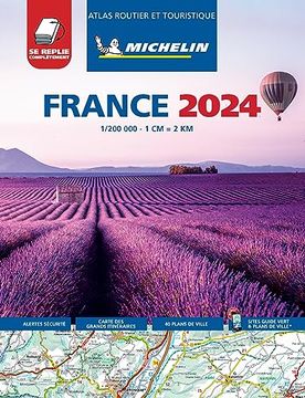 portada Atlas Routier France 2024 Michelin - Tous les Services Utiles (A4-Multiflex)