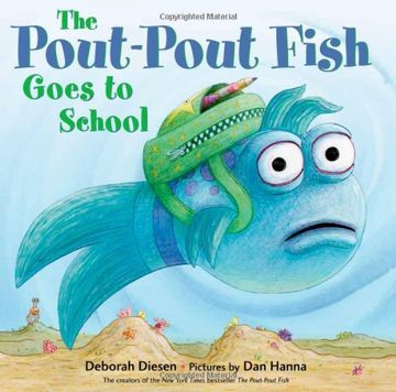 portada The Pout-pout Fish Goes To School (pout-pout Fish Adventure) (en Inglés)