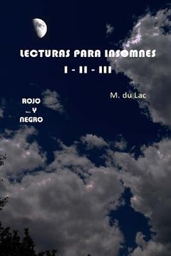 portada Lecturas para insomnes (I-II-III): ROJO - paco Y... - NEGRO