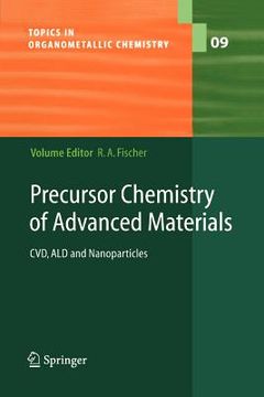 portada precursor chemistry of advanced materials: cvd, ald and nanoparticles (en Inglés)