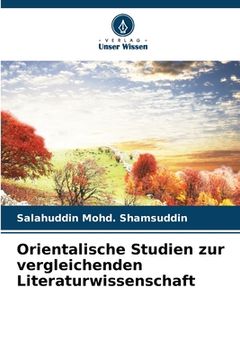 portada Orientalische Studien zur vergleichenden Literaturwissenschaft (in German)