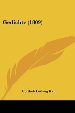 portada gedichte (1809) (in English)