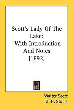 portada scott's lady of the lake: with introduction and notes (1892)