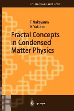 portada fractal concepts in condensed matter physics (en Inglés)