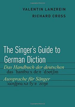 portada The Singer's Guide to German Diction (in English)