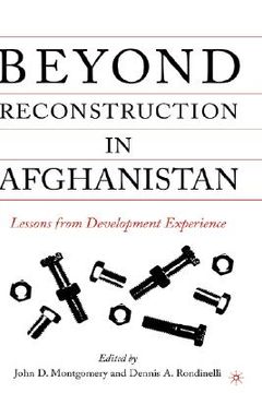 portada beyond reconstruction in afghanistan: lessons from development experience