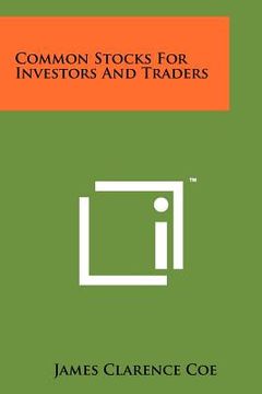 portada common stocks for investors and traders (en Inglés)