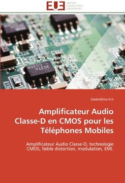 portada Amplificateur Audio Classe-D En CMOS Pour Les Telephones Mobiles