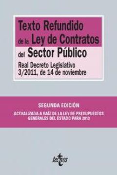 portada 388. Texto Refundido De Ley Contratos Del Sector Publico