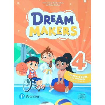 portada Dream Makers 4 Student's Book and Workbook Pearson