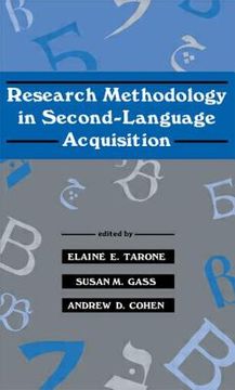 portada research methodology in second-language acquisition (en Inglés)