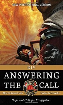 portada Niv, Answering the Call new Testament With Psalms and Proverbs, Paperback: Help and Hope for Firefighters (en Inglés)