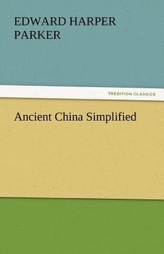 portada ancient china simplified (in English)
