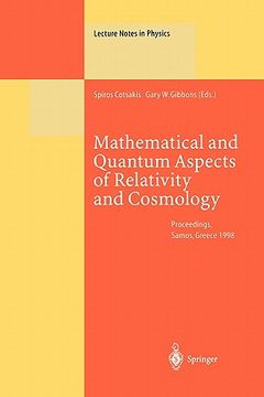 portada mathematical and quantum aspects of relativity and cosmology: proceedings of the second samos meeting on cosmology, geometry and relativity held at py (en Inglés)