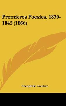 portada premieres poesies, 1830-1845 (1866)