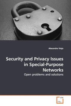 portada security and privacy issues in special-purpose networks (en Inglés)