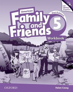 portada American Family and Friends: Level Five: Workbook With Online Practice: Supporting all Teachers, Developing Every Child 