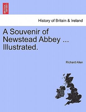 portada a souvenir of newstead abbey ... illustrated. (in English)