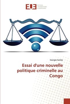 portada Essai d'une nouvelle politique criminelle au Congo