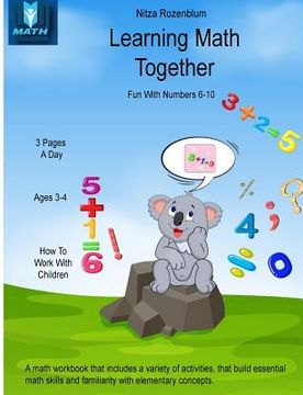 portada Learning Math Together: fun with numbers 6 - 10
