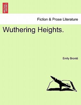 portada wuthering heights. (in English)